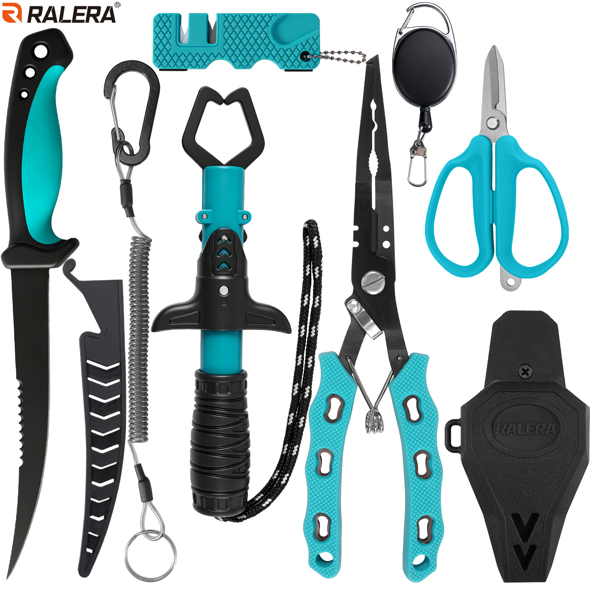 Freshwater Line - Kit di Attrezzatura da Pesca Resistente