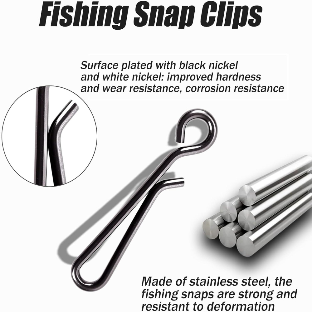 100 Pezzi Clip a Sgancio Rapid - Freshwater Line recensione e prezzo